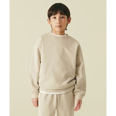 무신사 스탠다드 MUSINSA STANDARD KIDS 오버사이즈 스웨트셔츠 [샌드] MKBTK3Z05-SD 475426
