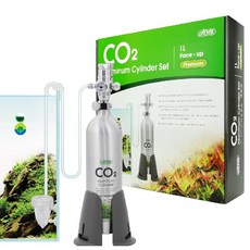 帥哥水族【ISTA 伊士達】1L CO2鋁瓶全套組-頂級型【一組】, 1個