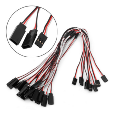 5PCS/로트 RC SERVO Y EXTENSION CABE CABLE JR FUTABA RC SERVO RC 비행기 헬리콥터 자동차 DIY 15cm 용 리드 와이어, 15cm, 그림처럼