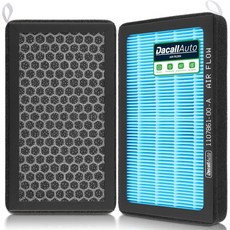 2개 캐빈 에어 필터 1107681-00-A 모델 3 2017-2025 2026 Y 2020-2025 2027용 활성탄 HEPA 해외 직배송