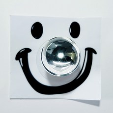 올리브굿 스마일 변기 뚜껑 손잡이 다용도, 실버