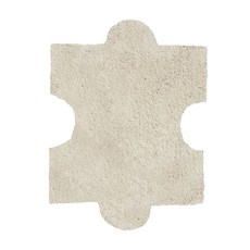 QIDINA 質感奶茶色系超柔軟免黏貼拼接地墊-B, 柔和卡其, 1個