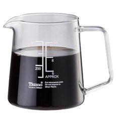 Tiamo 玻璃燒杯 台灣製 耐熱玻璃 咖啡壺 量杯, 1個, 300ml