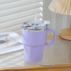 레디박스 캠핑 감성 휴대용 스텐 텀블러 맥주잔 음료잔, 퍼플, 1개, 600ml 퍼플, 1개, 600ml