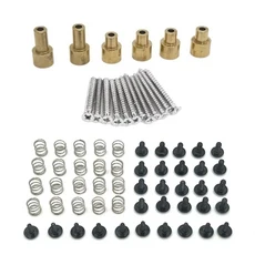 MN82 Pro LC79 나사 세트 예비 금속 수리 도구 자동차 쉘 1/12 RC 부품 용 컬럼 패스너 올리기, 01 Pillar add Spring