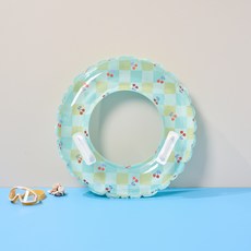 모던하우스 아동용 워터플레이 물놀이 튜브 체커체리 65cm, 1개, 혼합색상