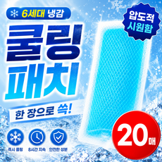 런포미 쿨맥스 붙이는 아이스 쿨패치, 10개