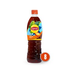 립톤 제로 복숭아 아이스티, 500ml, 8개