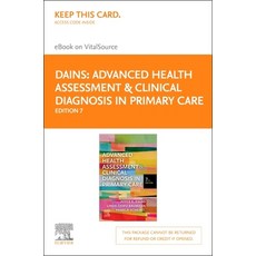 (영문도서) Advanced Health Assessment & Clinical Diagnosis in Primary Care - Elsevier E-Book on Vitalsou... Hardcover, English, 9780323832090