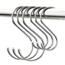 S고리 후크 걸이 스텐 S자 옷걸이 행거고리 고리홀더, 1개, 중