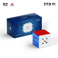 益智魔方 奇藝魔方XT3 V1磁懸浮魔方XMD磁力魔方順滑比賽專用兒童益智玩具, 1個, XT3 V1 旗舰版【弹簧 雾面】