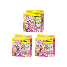 도너랜드 / 시크릿쥬쥬 허니클레이 4색 / 컬러점토 허니클레이 꼬마클레이 클레이점토 클레이4색 클레이만들기 칼라클레이 클레이세트 시크릿쥬쥬클레이, 3개