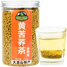 황쓴 메밀차 대량산 순흑쓴 메밀보리 256gx2 캔 진한 밀맛 메밀차, 풍부한 밀맛, 512g (256gx2), 달리앙산 메밀차, 256g, 1개