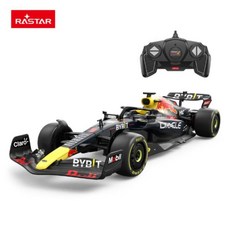 라스타 오라클 레드불 레이싱 RB18 1대18 무선조종 장난감 1세트 RC 알씨카 자동차 크리스마스, 상세페이지 참조, 1개