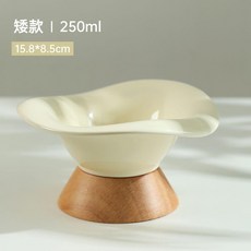 貓碗 陶瓷碗 寵物碗 餵食碗 250ml 矮款, 1個, 單碗 矮腳款（約250ml）,綠色, 綠色, 單碗 矮腳款