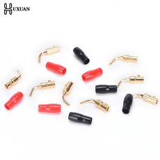 스피커 단자 와이어 플러그 바나나 커버 나사 커넥터 2mm 어댑터 고무 세트 케이블, 한개옵션0