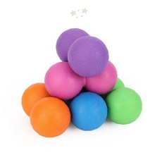 근육 이완용 땅콩 모양 마사지 볼 목 어깨 등 허리 다리 발바닥 지압 운동 재활, 1개, 땅콩볼2구