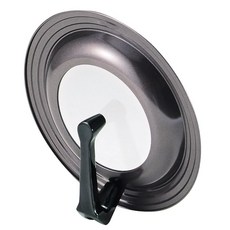 펄 금속 유리창 포함 서다 프라이팬 냄비 뚜껑 24_28cm용 실리콘 가공 팬 커버 그루메쿡 H-7899