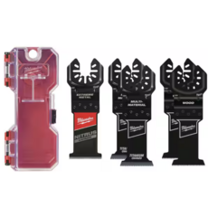 Milwaukee 多功能切割刀片組 5件裝鈦合金增強型附收納盒, 1個