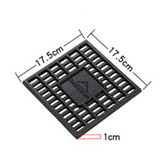 캠핑화로대 그릴 사각 주물 숯받침대 입문용 캠핑용품 감성 무쇠