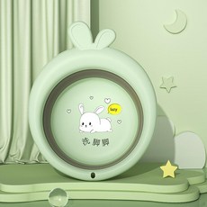 嬰兒折疊臉盆三件套 新生寶寶洗臉盆 兒童屁屁盆 3個裝, 1個, 經典款[可摺疊懸掛]洗腳腳1個裝.