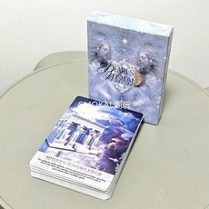 女巫卡塔牌屋 10.4*7.3cm珍珠智慧神諭卡 桌遊 卡牌遊戲 英文桌遊 占卜Pearls of Wisdom聚會, 1個, 珍珠智慧神諭卡