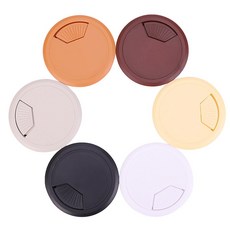 데스크홀커버 50mm 블랙 전선캡 홀커버 마개 뚜껑, 데스크홀커버 50mm 화이트, 1개