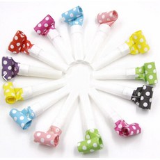 코끼리 피리 5color 10개 세트 파티용품 파티 피리 삑삑이 코끼리 나팔, 옐로우, 20개