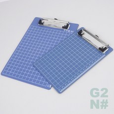 지투앤샵 모눈무늬 클립보드 A6 A5 파일철