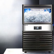대용량 전자동 제빙기 카페 업소용 가정용, 36얼음 그릇 60kg 얼음저장 10kg 수냉식 수도