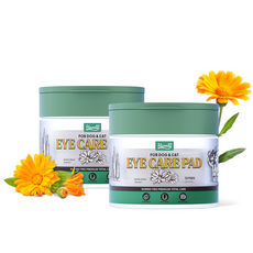 허레이 프로 아이케어패드 강아지 눈물자국 눈물세정제 고양이 눈꼽, 2개, 150ml