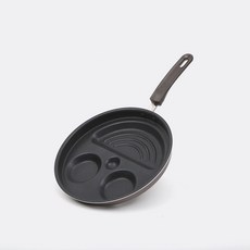 [베네첸] 다용도 3구 에그/베이컨/소세지 그릴팬, 1개, 20cm