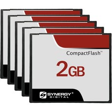 Synergy Digital 32GB CF 메모리 카드 50MB/s, 2GB, 5-Pack