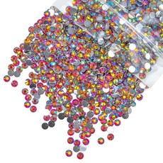 [ 740294 ] 키피 2800개 4mm 레드 AB 레진 라인스톤 공예용 시암 플랫백 스톤 벌크 SS16 비핫픽스 루비 다이아몬드 크리스탈 보석 참 네일 페이스 아이 메이크업