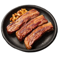 [억수로상회] 참나무장작으로 훈연한 훈제 삼겹살, 1개, 300g