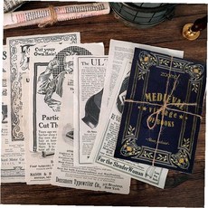 중세 편지지 세트 고전 종이 패킹 촬영 소품 앤틱 디자인, 상세페이지 참조, MEDIEVAL 07.의복그림, 상세페이지 참조