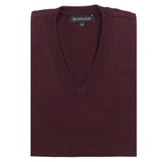 Helius 男士羊毛混紡酒基本款 V 領 Best HJ3L018