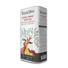 Terra Olive 特級初榨橄欖油 西班牙原裝進口 低酸度 0.2, 1個, 5L