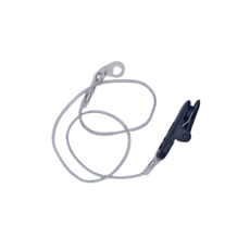 보청기 분실방지 끈 줄, 1개, 회색 한쪽