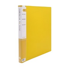 희망사무포인트 리클 클리어 파일 40매, 01 YELLOW, 3개