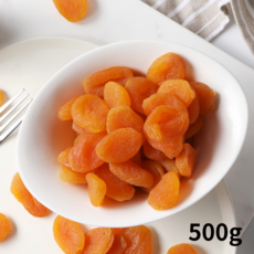 늘봄식자재 건살구 말랭이, 2개, 500g