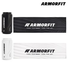 아머핏 쿨링 타올 쿨타올 스포츠 타월 수건 냉감 땀수건 헬스, 아머핏 쿨 코어 타올 (화이트)