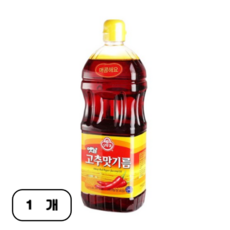 오뚜기옛날 고추맛기름, 1개, 1.5L