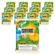 蒟蒻畑 蒟蒻畑 溫州蜜柑口味 10入, 12個, 250g