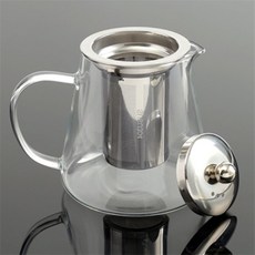 온길상점 내열유리 차포트 950ml 스텐티거름망