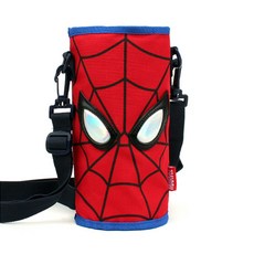 MARVEL漫威 蜘蛛俠水瓶袋水瓶袋斜挎包兒童水瓶袋, 紅色
