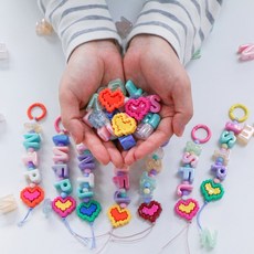 DIY 비즈 키링 만들기 MBTI 이니셜 키트 가방 열쇠 고리 알파벳, 07.ESTP, 1개