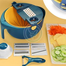 가몽 샐러드용 채칼 드레인바스켓 세트 채칼탈수기