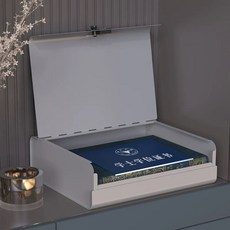 개인 금고 서류 문서 화이트 사무용 지문인식 스타 수납함 용품 소형, 1개, C. 미스트 그 보관함