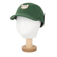 베이직엠 유아용(1~3세) 사계절 야구모자 볼캡 얌체 뽀송 곰돌이 (48cm)